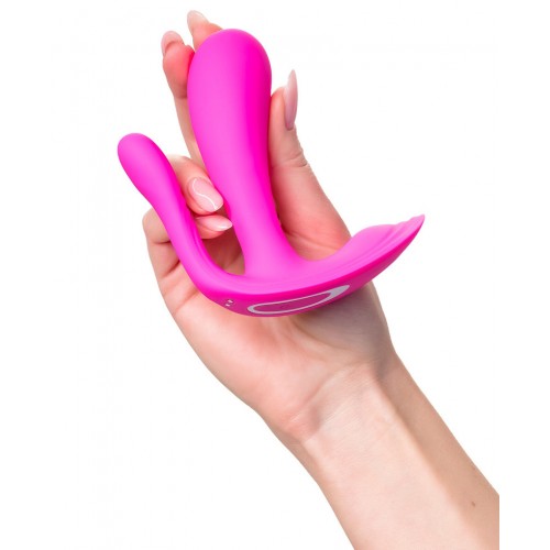 Анально-вагинальный смарт-стимулятор для ношения Satisfyer Top Secret Plus розовый