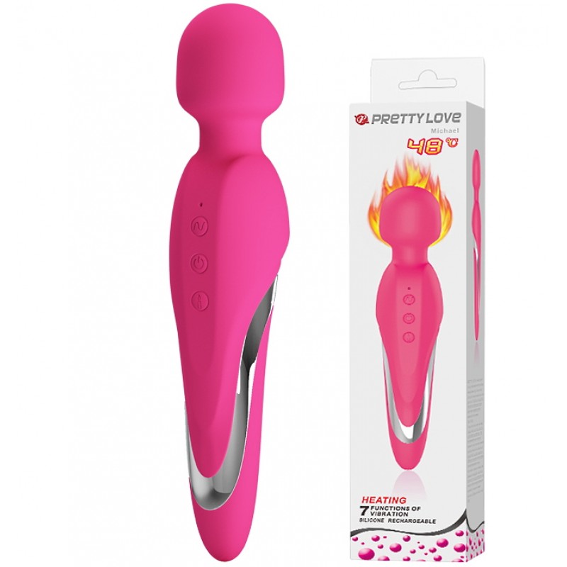 Вибромассажер Pretty Love AntonyHeating с функцией нагрева