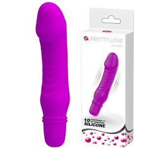 Мини-вибратор пурпурный Stev