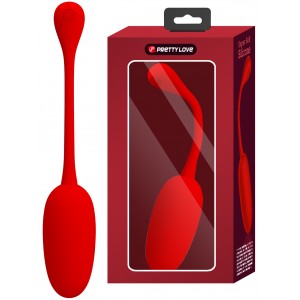 Перезаряжаемое виброяйцо Pretty Love Knucker красное