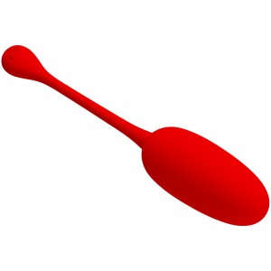 Перезаряжаемое виброяйцо Pretty Love Knucker красное (иной угол)