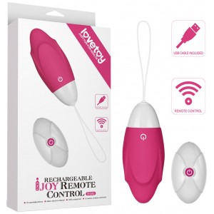 Рельефное виброяйцо с пультом дистанционного управления Ijoy Wireless Remote Control Rechargeable Egg