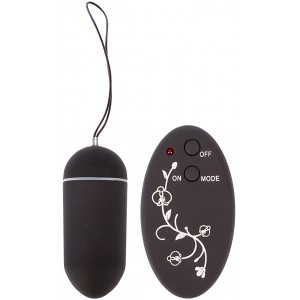 Виброяйцо с беспроводным управлением Sexy Friend черное (иной угол)