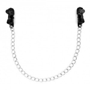 Необычные зажимы на цепочке (иной угол)