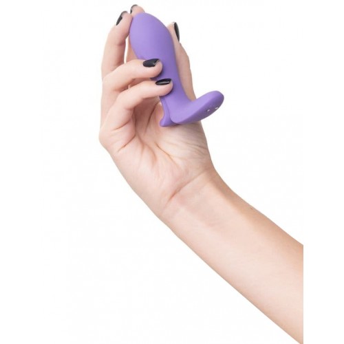 Анальный вибратор Satisfyer Intensity Plug, силикон, фиолетовый, 9 см