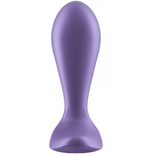 Анальный вибратор Satisfyer Intensity Plug, силикон, фиолетовый, 9 см
