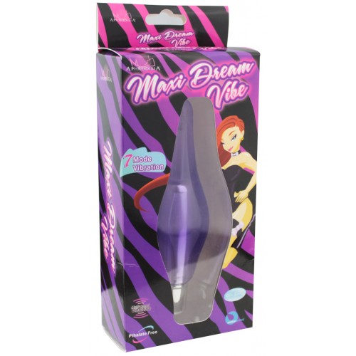 Вибростимулятор Maxi Dream с 7 функциями вибрации фиолетовый