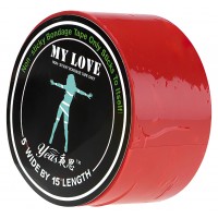 Лента для связывания красная 15 м