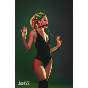 Кляп с зажимами для сосков Party Hard Hentai (иной угол)