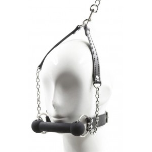 Кляп-трензель с поводком (иной угол)