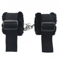 Мягкие наручники черные