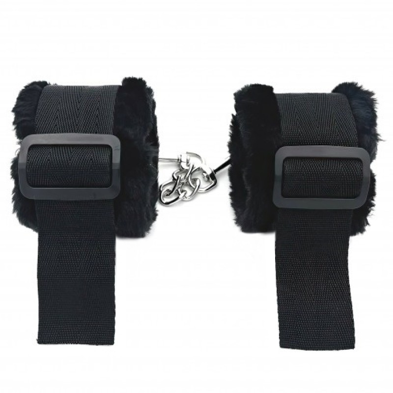 Мягкие наручники черные