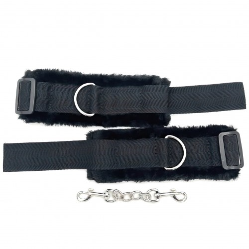 Мягкие наручники черные