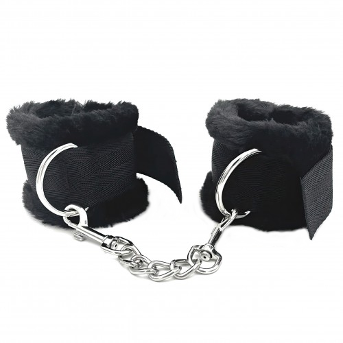 Мягкие наручники черные