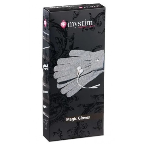Перчатки для чувственного электромассажа Mystim Magic Gloves