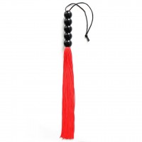Компактная плеть-флоггер красного цвета