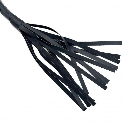 Длинный черный кнут 120 см