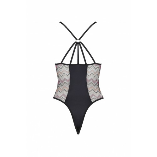 Розовое боди Lagerta S/M