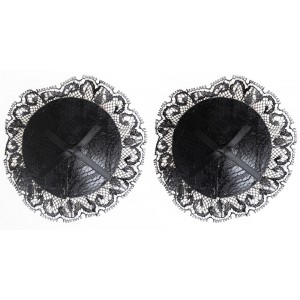 Круглые кружевные пэстисы (иной угол)