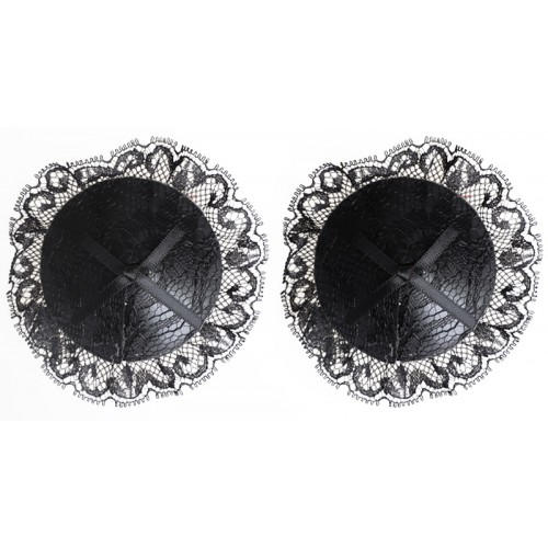 Круглые кружевные пэстисы