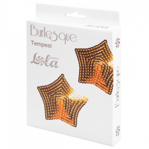 Пэстисы-звезды Burlesque Tempest золотистые