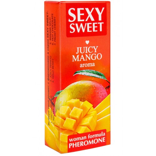 Парфюмированное средство для тела Sexy Sweet Juicy Mango с феромонами 10 мл