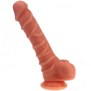 Фаллоимитатор на присоске телесный 16,5 см (иной угол)