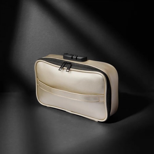Сумка с кодовым замком для хранения игрушек Discreet Box Luxury Gold