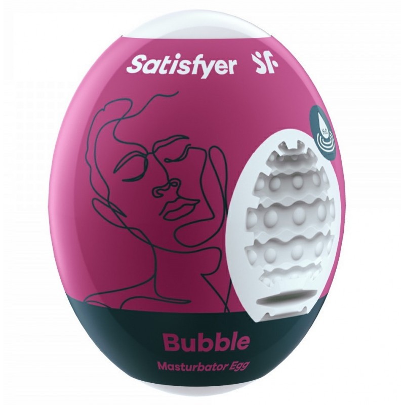 Мастурбатор яйцо Satisfyer Masturbator Egg Bubble