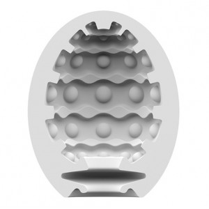 Мастурбатор яйцо Satisfyer Masturbator Egg Bubble (иной угол)