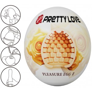 Яйцо-мастурбатор Pretty Love Pleasure Egg II (иной угол)