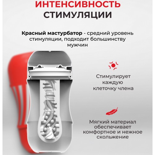 Мастурбатор Tenga Rolling Gyro Roller Cup с эффектом глубокого минета