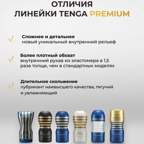 Мастурбатор Tenga Premium Air Flow Cup