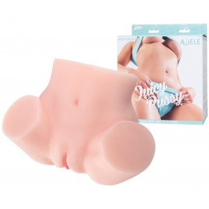 Мастурбатор реалистичный TOYFA Juicy Pussy Adele, TPE, телесный