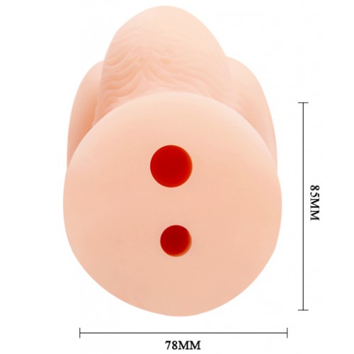Мастурбатор в виде сексуальной девушки с вибрацией и ротацией