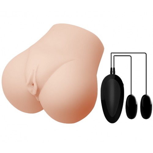 Мастурбатор реалистик CRAZY BULL попка и вагина с вибрацией