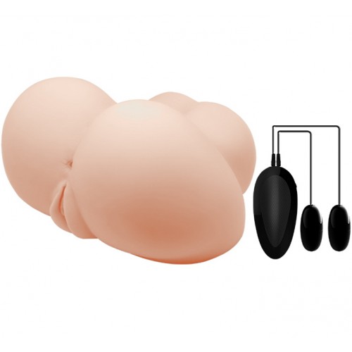 Реалистичная попка и вагина с двойным виброэлементом