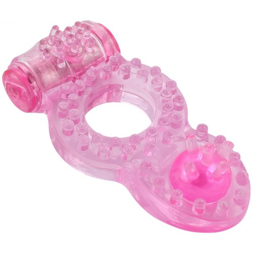 Тянущееся виброкольцо для эрекции Rings Ringer Pink