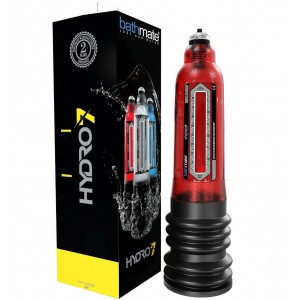 Гидропомпа Bathmate HYDRO7, ABS пластик, красная, 30 см (аналог Hercules)