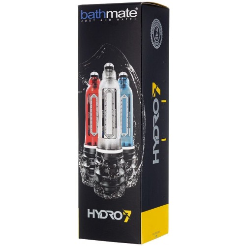 Гидропомпа Bathmate HYDRO7, ABS пластик, красная, 30 см (аналог Hercules)