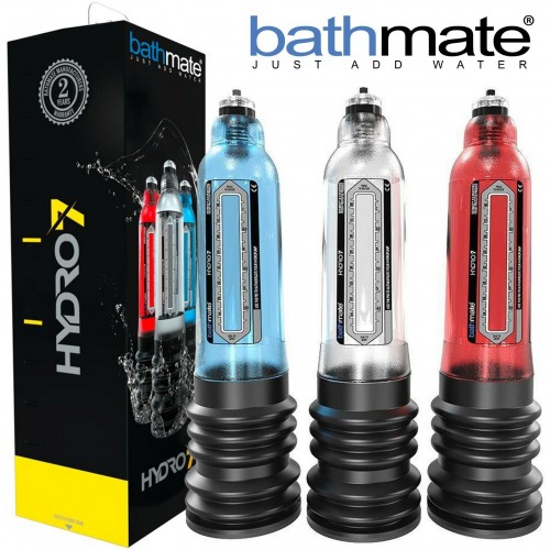 Гидропомпа Bathmate HYDRO7, ABS пластик, красная, 30 см (аналог Hercules)