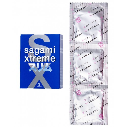 Презервативы супер облегающие Sagami Xtreme Feel Fit 3 шт