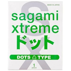 Презерватив с пупырышками ультратонкий Sagami Xtreme Type-E 1 шт