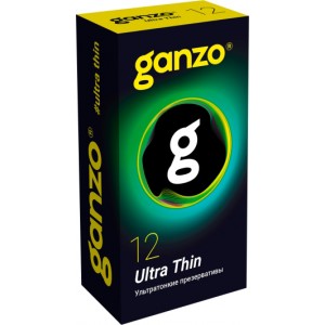 Презервативы Ganzo №12 Ultra Thin ультратонкие