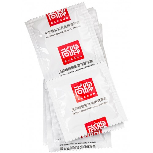 Оральные презервативы Elasun Strawberry со вкусом клубники 10 шт