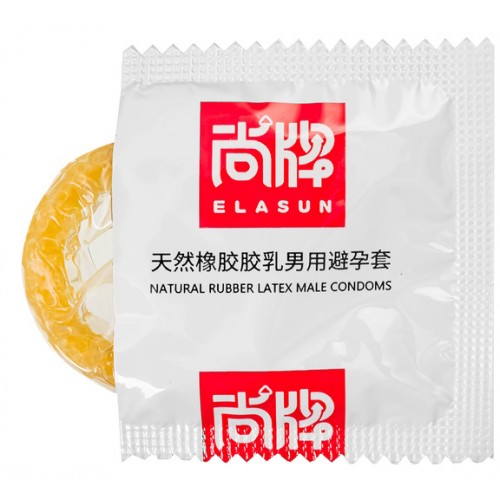 Оральные презервативы Elasun Strawberry со вкусом клубники 10 шт