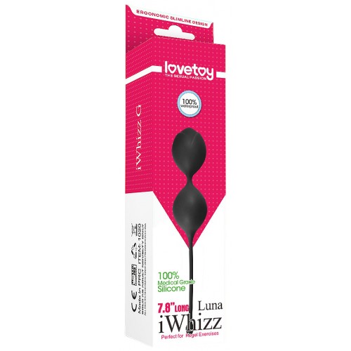 Вагинальные шарики iWhizz Luna розовые