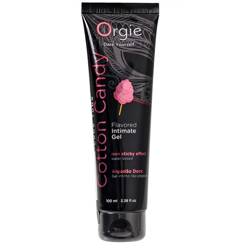 Интимный гель ORGIE LUBE TUBE, водная основа, со вкусом сахарной ваты, 100 мл