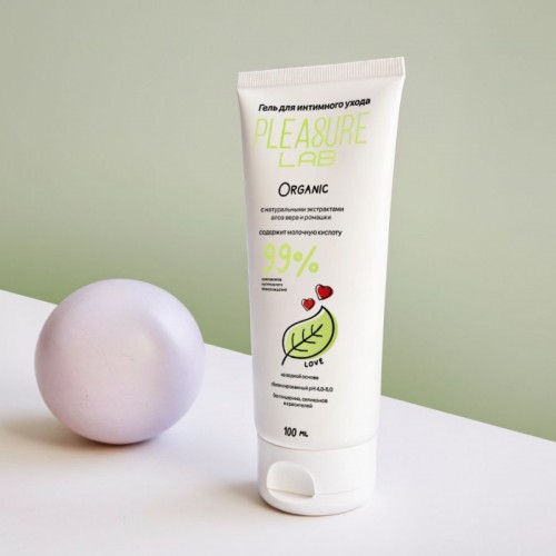 Интимный гель из натуральных компонентов Pleasure Lab Organic 100 мл