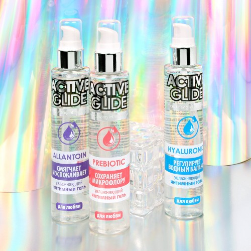 Увлажняющий гипоаллергенный интимный гель Active Glide Allantoin 100 гр